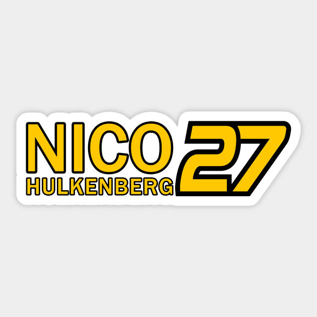 Nico Hulkenberg Formula 1 Sticker by thethirddriv3r